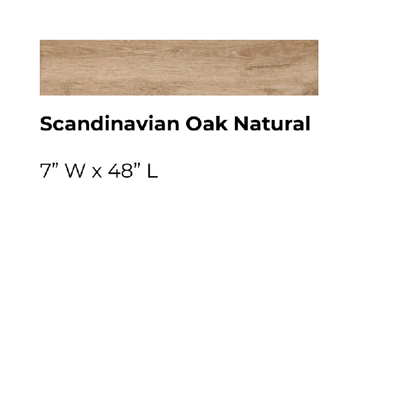 ADURA®PRO Rigid Scandinavian Maple 7" x 48" x 5mm SPC Luxury Vinyl Plank in Natural, Scandinavian Oak Natural