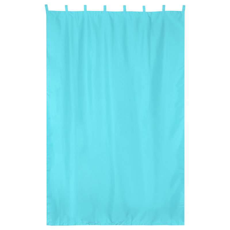 Lesperance Blackout Curtain Single Panel, Blue, 54" W x 108" L