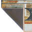 Tapis décoratif moderne multicolore à motif abstrait tissé de la collection Barcelona-1331512698