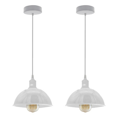 Gingras 2 - Light White Single Pendant