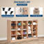 47 cubes de rangement pour casiers avec ancrages anti-basculement 47 x 11 x 30 pouces