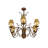 Bordeaux 6 - Light Dimmable Chandelier