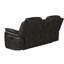 Console grise inclinable - Tissu chaud 74,4 po de profondeur x 37,8 po de largeur 41,3 po de hauteur avec et gris anthracite inclinable