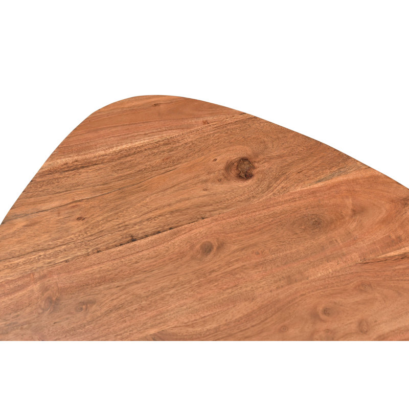 Nahua Three Leg Coffee Table, H41 x L54 x W49cm