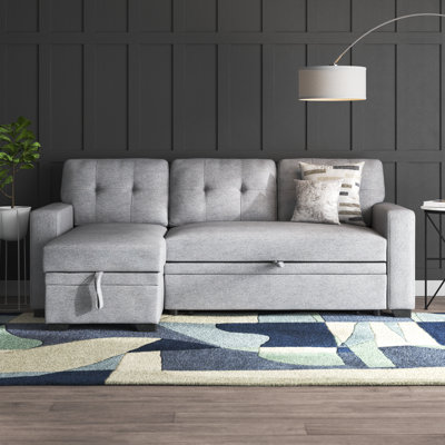 Chanele Upholstered L-Shaped Sectional Reversible