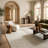 Rug Branch Delina  10' x 14' (10' x 14'0") Beige/Black Checkered Indoor Area Rug, Comtemporary, Medium Pile, Stain-Resistant Carpet - Living Room, Bedroom, Dining Room, and Kitchen-767429551