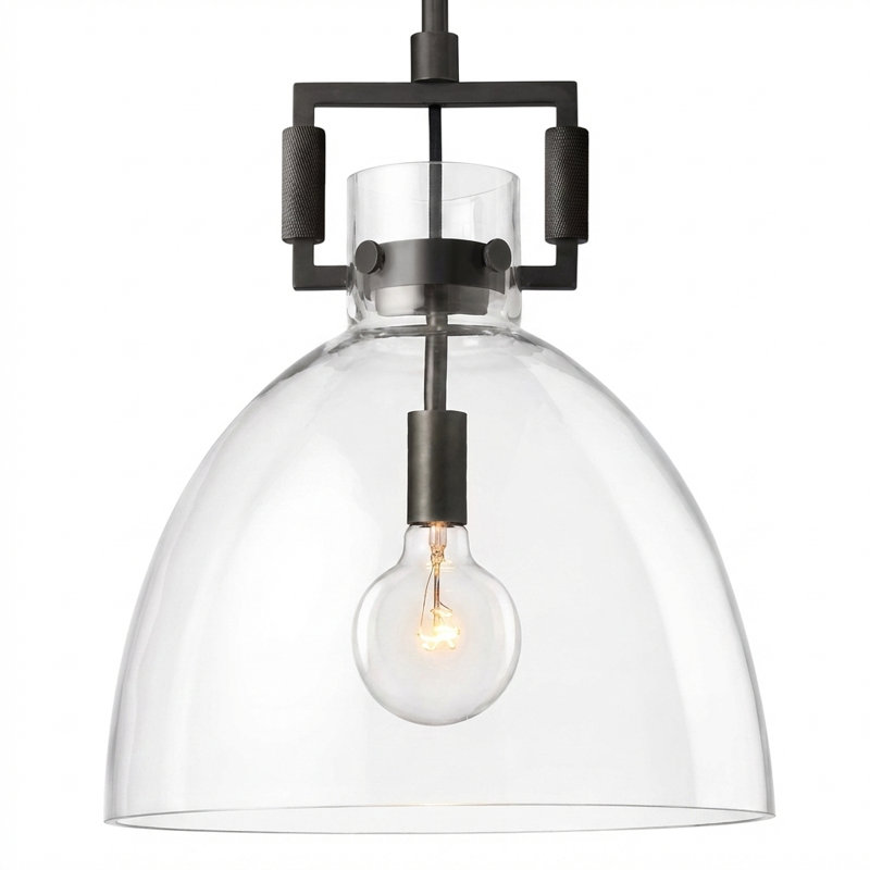 Luminaire suspendu en verre Machinist