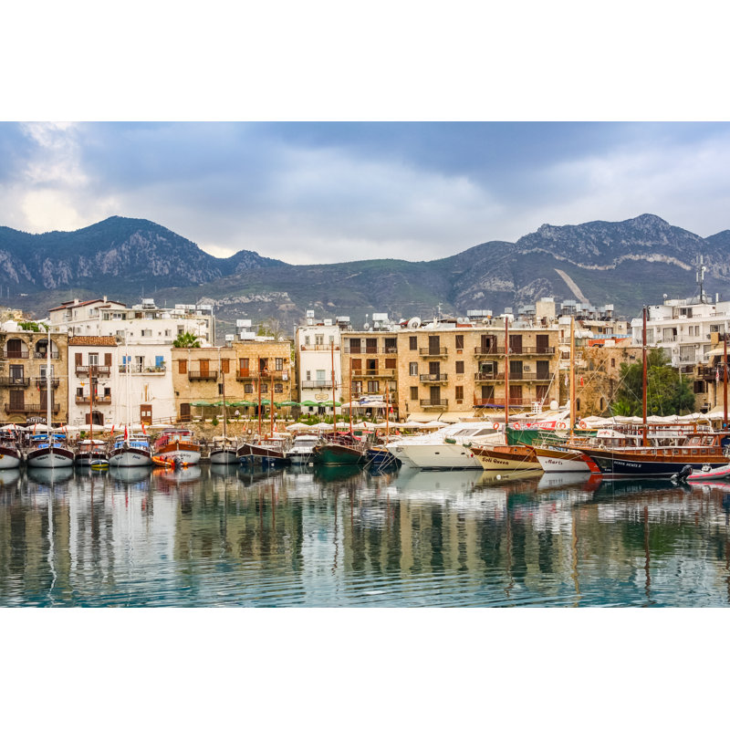 Kyrenia Northern Cyprus Harbor by Benedek - Wrapped Canvas Print, 61cm H x 91cm W x 3.8cm D