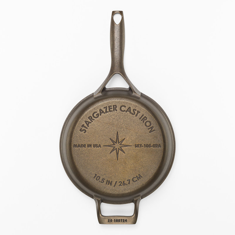 10.5-Inch Cast Iron Skillet - Pre-Seasoned
