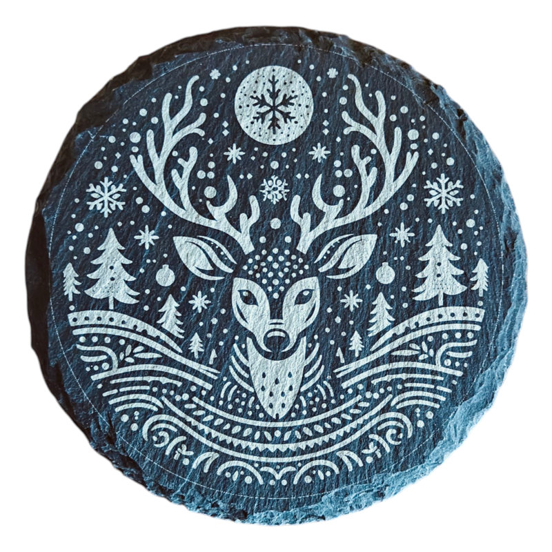 Round 4 Piece Coaster Set