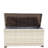 Patio Box - Grey. 148 Capacity. Lid With Pp Board. Inner Bag. Handles For Mobility. Pe & Steel. Assembly Required Grey Storage Unit 148 Gallon Enhanced Durability. Interior. Easy Movement. And