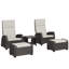 Wicker 2 - Person Garden Lounge Set with Cushions-1739672075-1739672079
