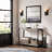 Farmhouse Console Table, Entryway Table, Slatted Style 2-Tier Sofa Table With Shelf, Console Tables For Entryway, Living Room, Hallway, Foyer-1273926524