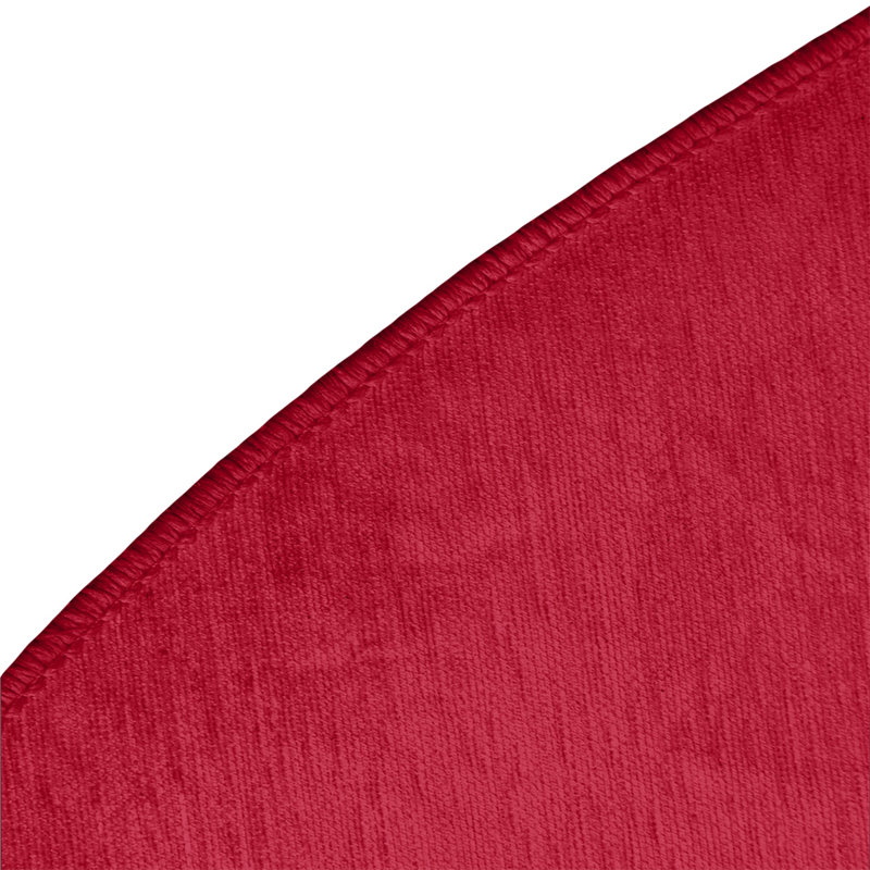Chenille Striped Indoor Rug, Round 5'