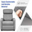 Fauteuil de massage inclinable électrique