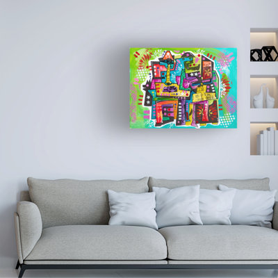 Œuvre d'art sur toile
