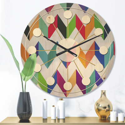 Solid Wood Wall Clock