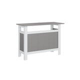Berlin Gardens Regular Top With White Base Outdoor Bar