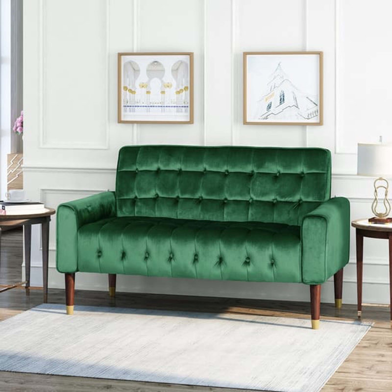 LOVESEAT, Velours émeraude