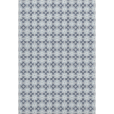 Premium Machine Washable Paullette AMF139 Navy Rug