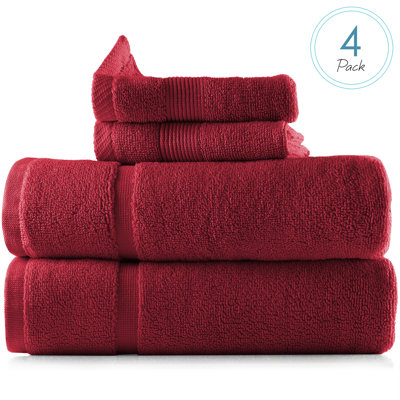 Danni-Leigh 4 Piece 100% Cotton Towel Set.
