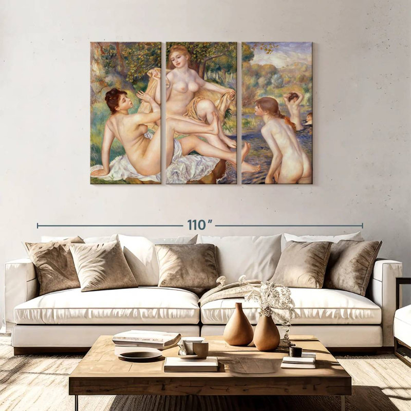 Leisha The Large Bathers, 48" H x 74" W