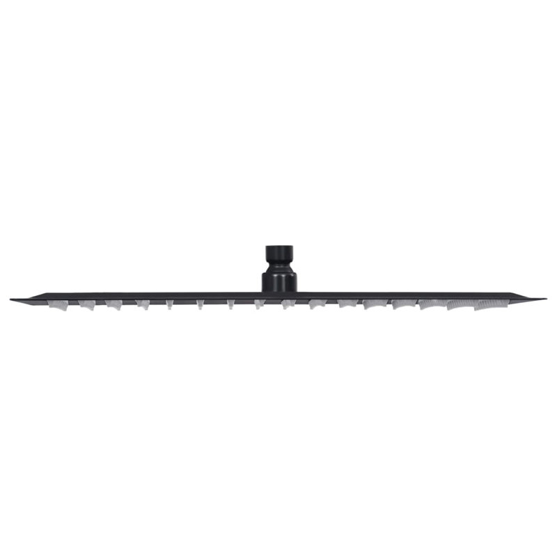 Ransome Rain Fixed Shower Head, Matte Black