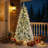Artificial Hinged Christmas Tree With LED Lights
