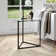 Glass Top End Table