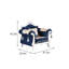 Fauteuil en chenille 47,2 po Clarkshire Clarkshire