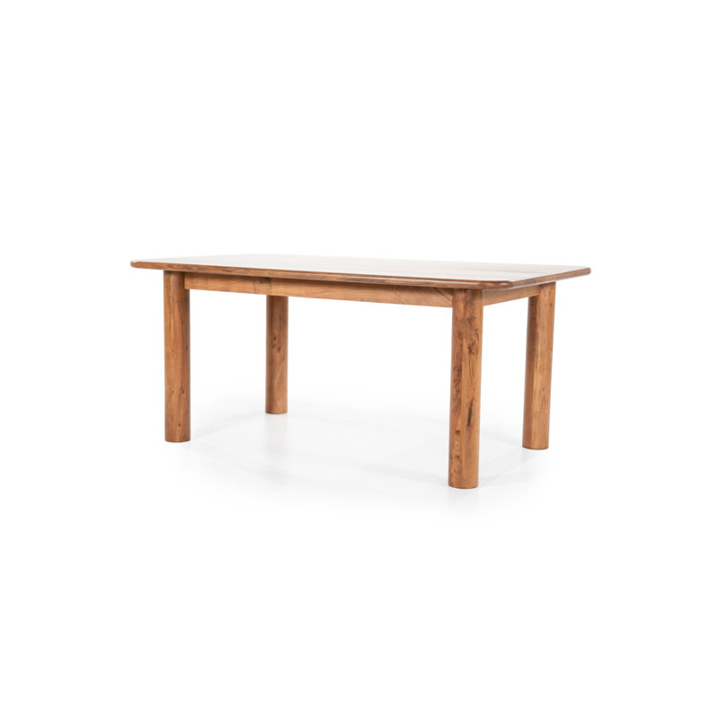 Julian Solid Wood Dining Table, 39" W x 67" L