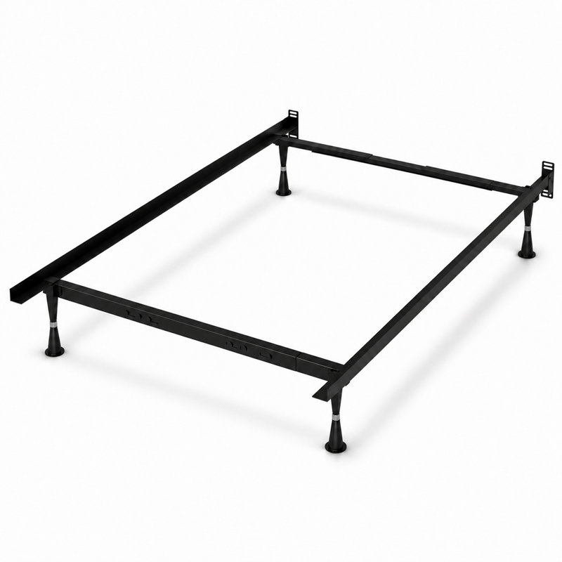 Pomona Advanced Bed Frame with Steel Rivets, Twin
