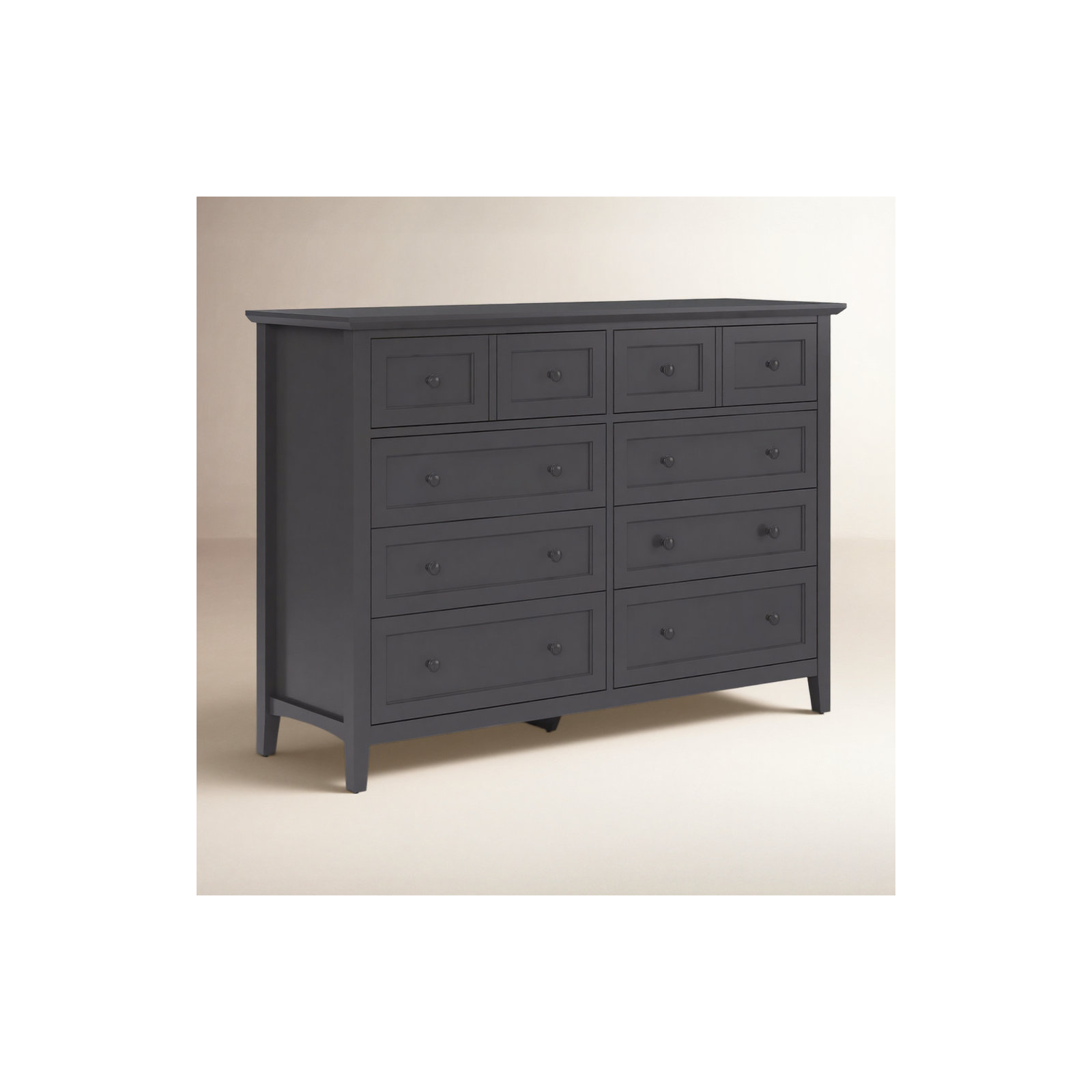 Renee 8 - Drawer Dresser, Black