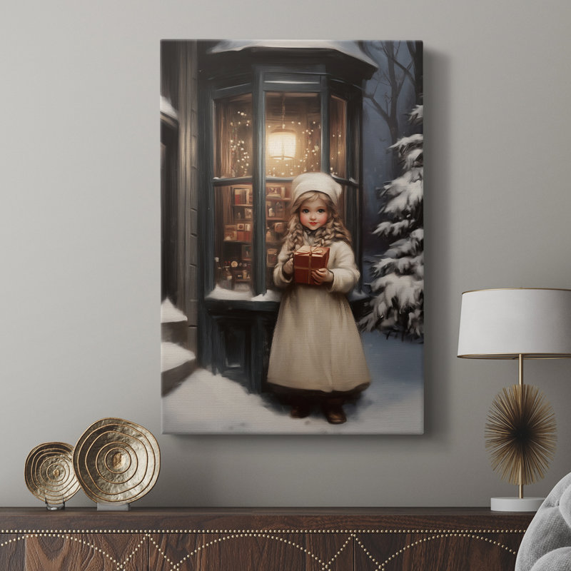 Art des Fêtes de Noël -Série 2-CCCCL XXXV-III, H 12 po x l 8 po