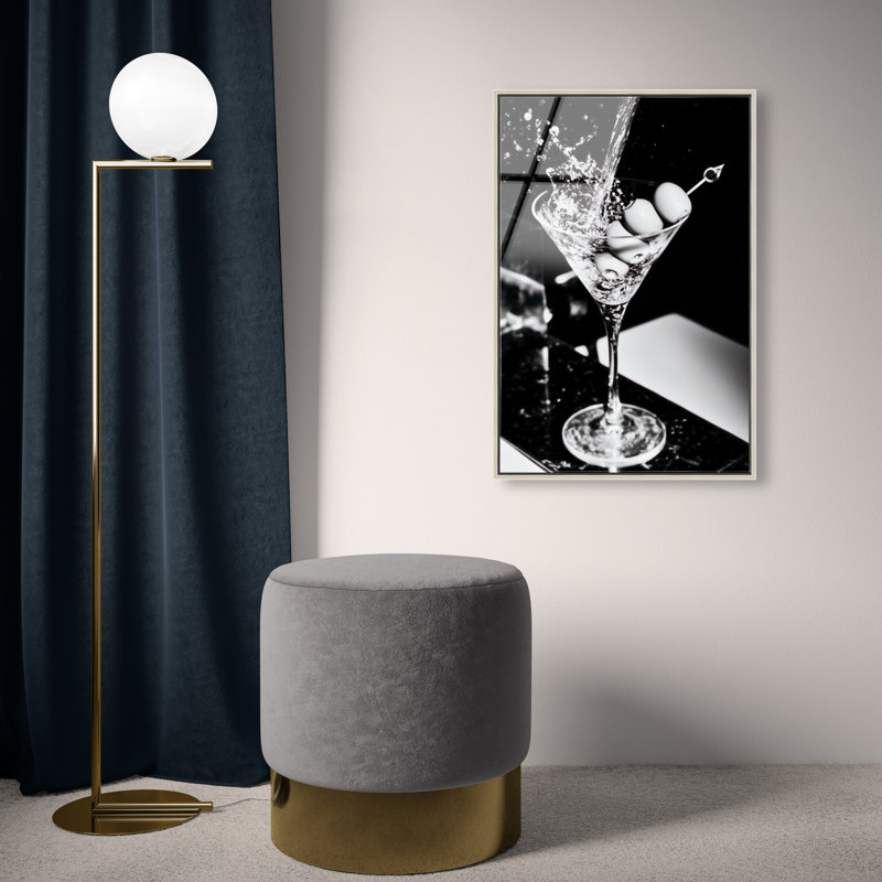 Chill Time III Print by Oliver Gal, 31"H x 21"W, Silver Floater Frame