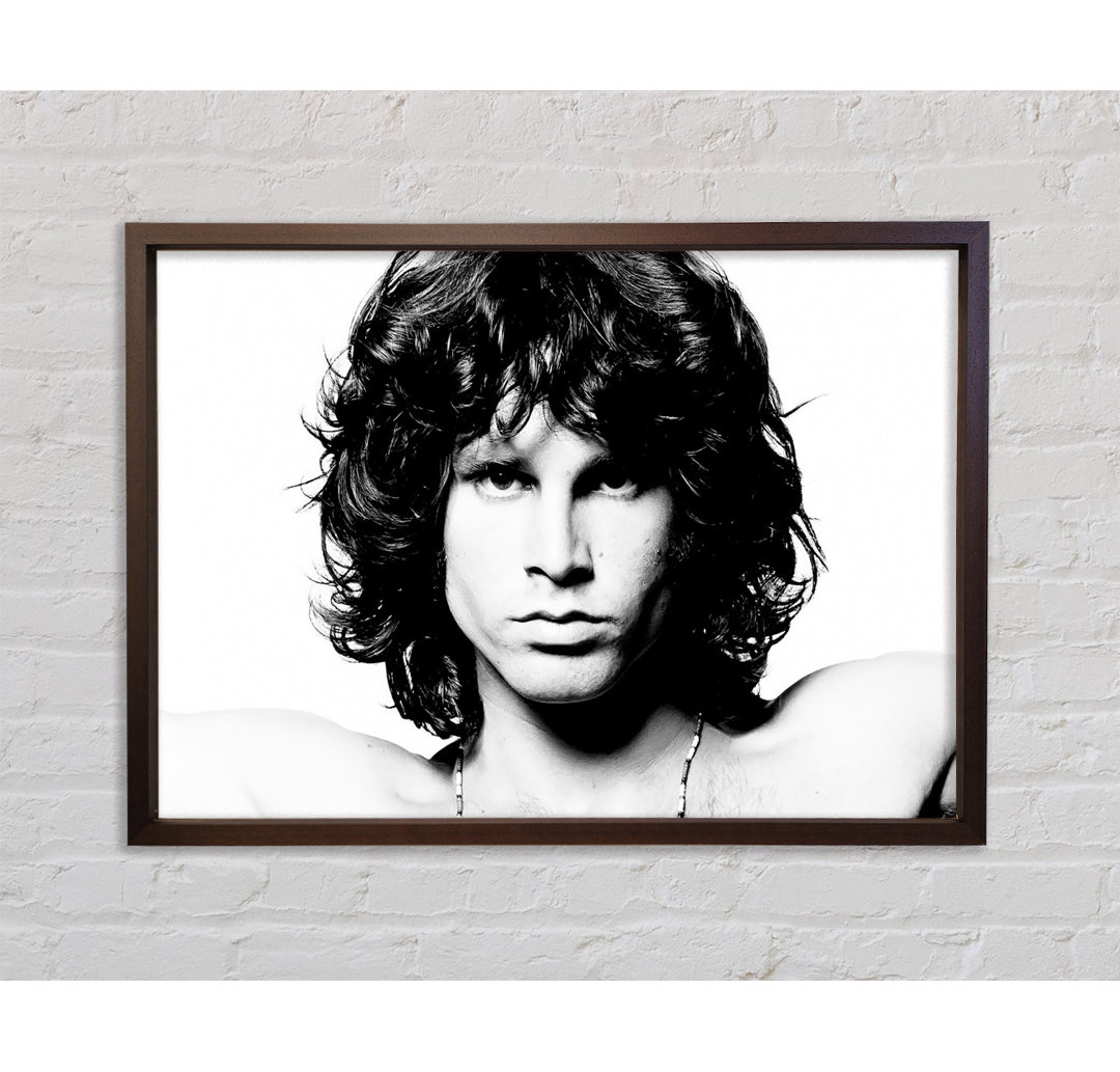 Jim Morrison Gesicht - Druck