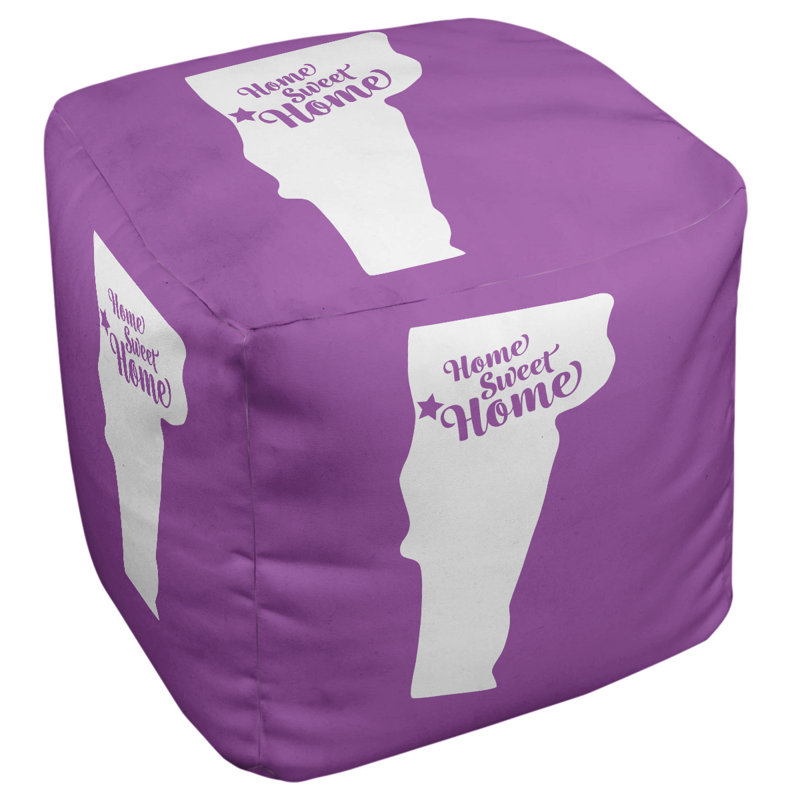 Repose-pieds à cubes burlington the home, Violet