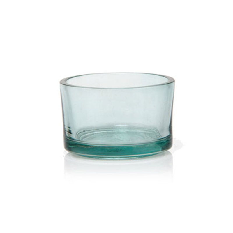 1.25cm Glass Tabletop Votive Holder, Sage
