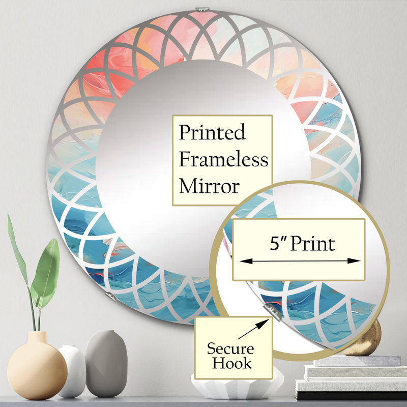 Miroir mural Finlaw, 24 po x 24 po