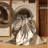 Machine Washable Orlena Bold & Eclectic Modern Starburst Rug in Brown  Binding-1424564189