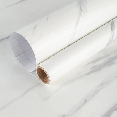 Rouleau de papier peint auto-adhésif L 26,2 pi x l 15,75 po Bruinekool