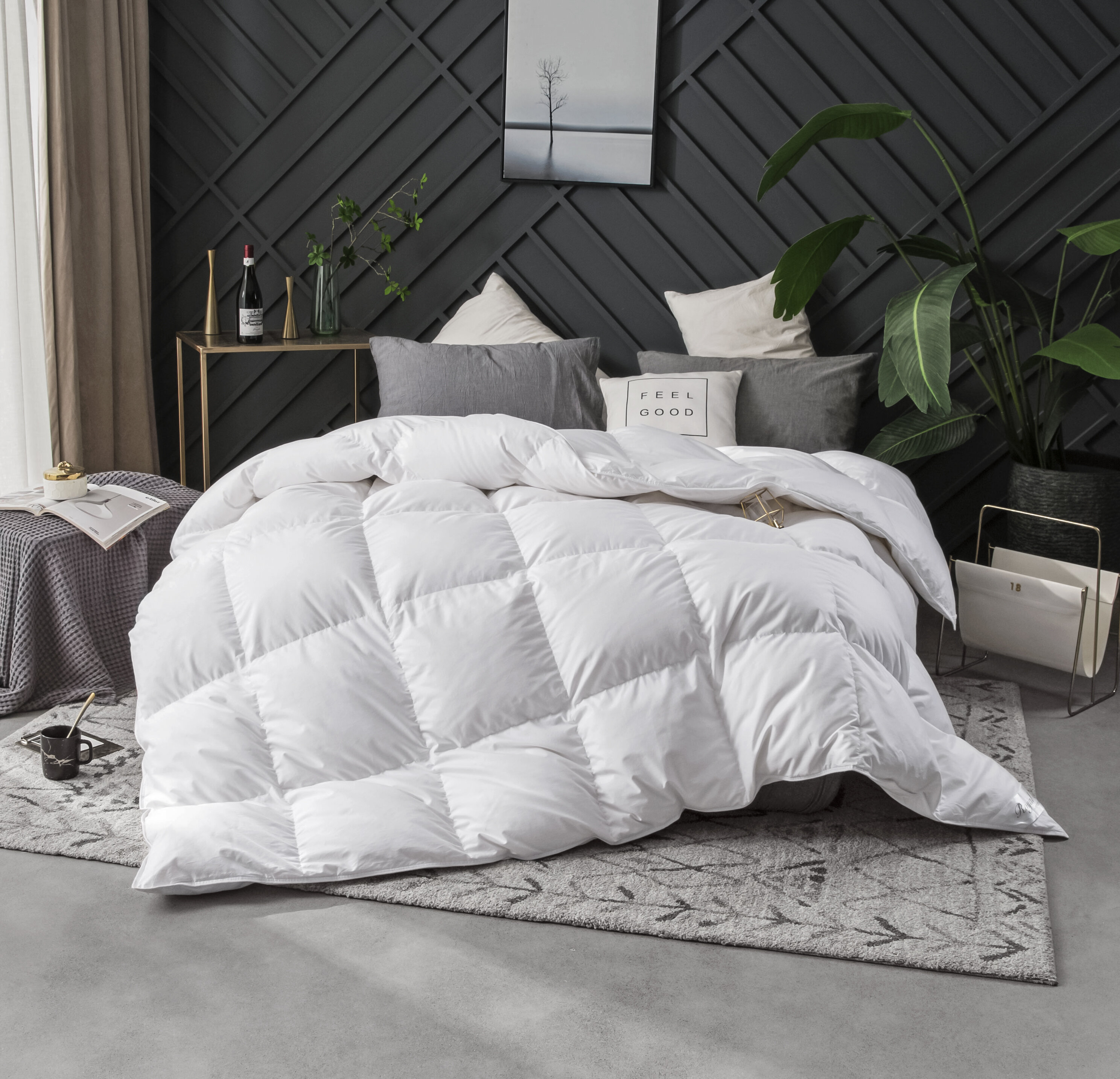 Hungarian down comforter store 700 fill