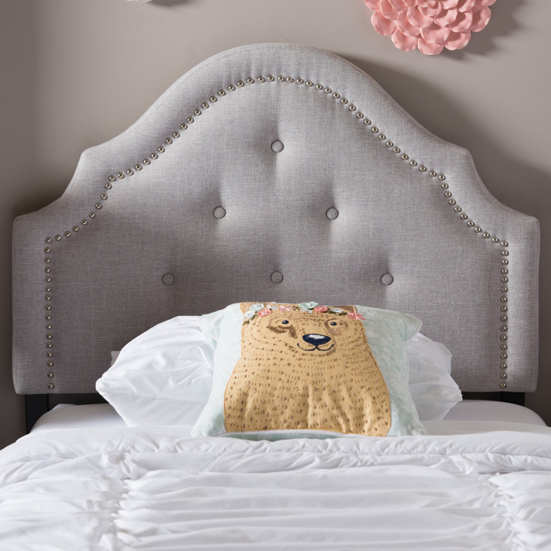 Miccah Twin Panel Headboard, Grayish Beige