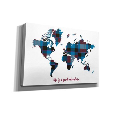 Epic Graffiti 'Great Adventure'  by Erin Clark Canvas Wall Art, 60" x 40"