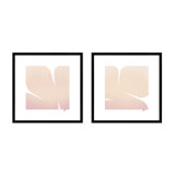Clouds 1&2. Set Of 2 Painting by Lee Lessem