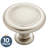1 1/4" Diameter Mushroom Knob Multipack-20273879