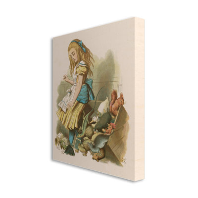 Sir John Teniel - Wrapped Canvas Print