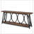 70.9” Extra Long Industrial Console Table, Narrow Sofa Table Behind Couch with 2-Tier Storage Shelves, Entryway & Hallway Accent Table for Living Room