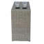 Ensemble de conversation en osier 2 personnes avec coussins LSI All Weather - aucun assemblage requis