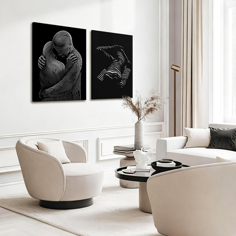 2 Piece Wrapped Canvas Print